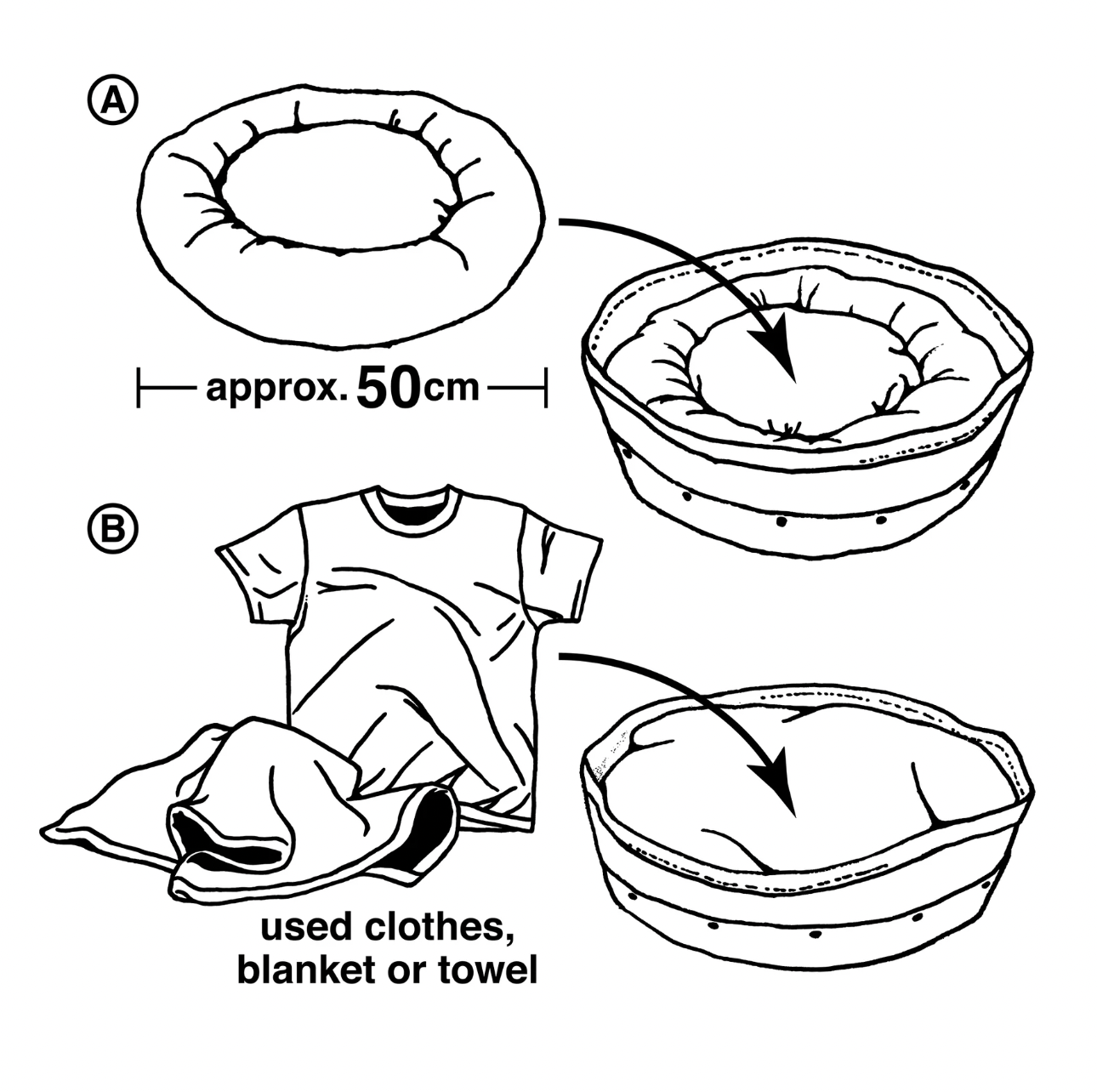 rivet pet bed