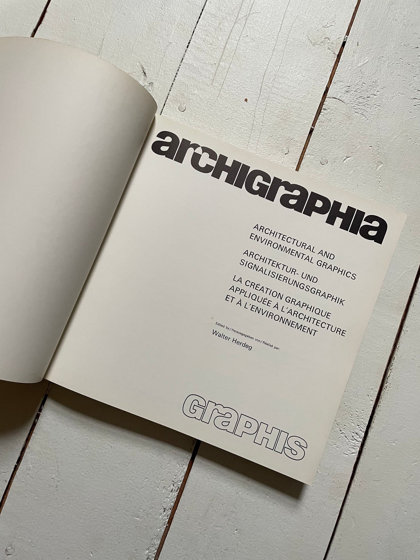 Archigraphia: Architectural and Environmental Graphics