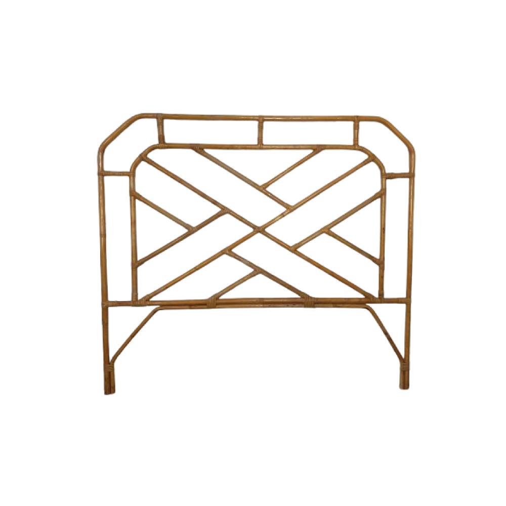 Vintage Rattan Headboard