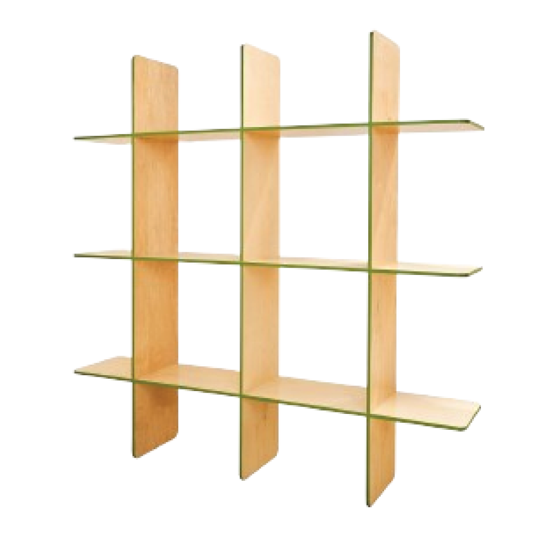 Lucca House Grid Shelving 5x5