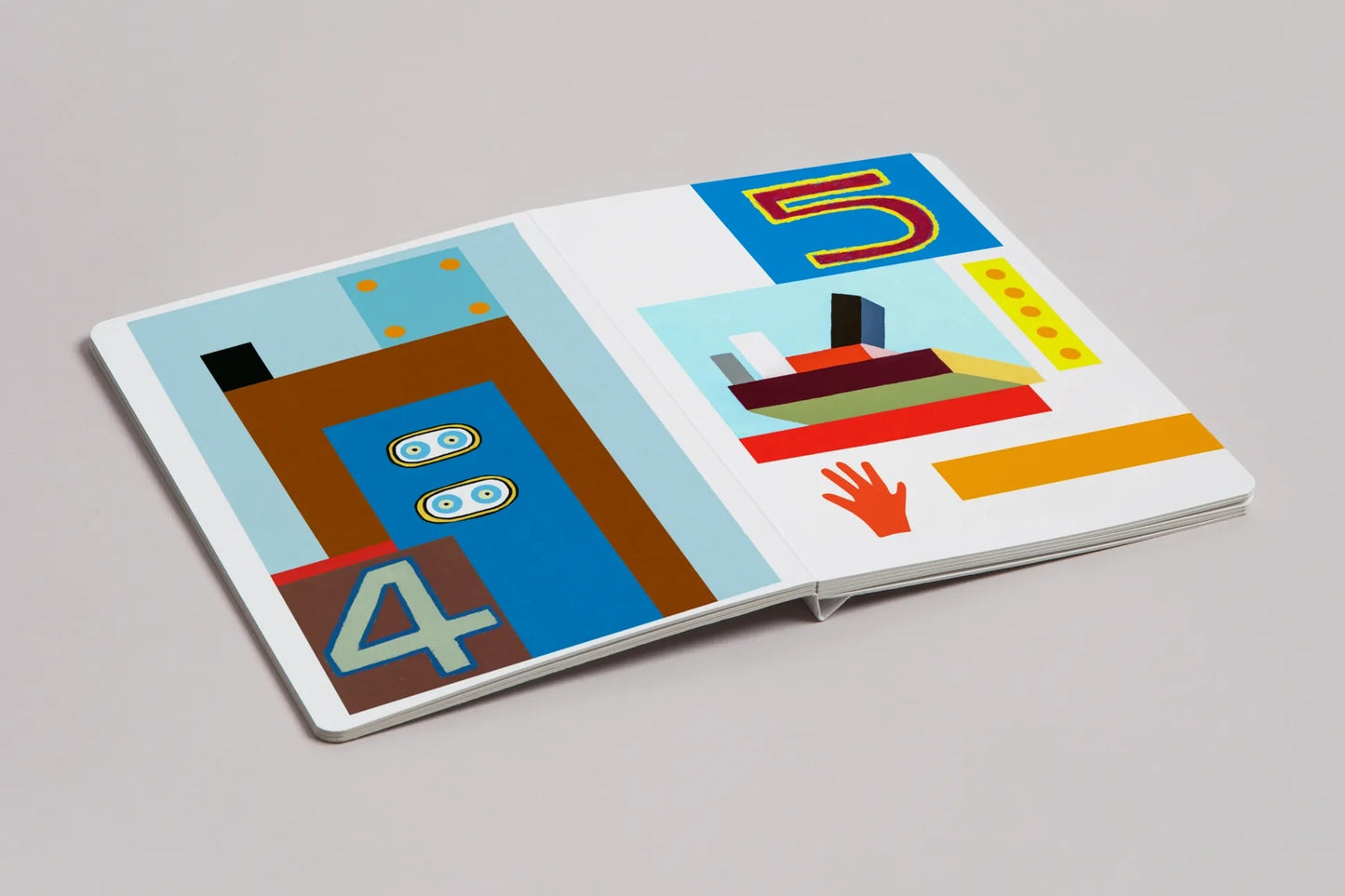 Nathalie Du Pasquier- How Many (cardboard book)