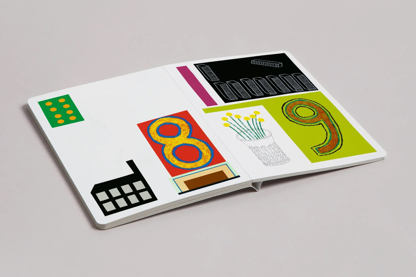 Nathalie Du Pasquier- How Many (cardboard book)