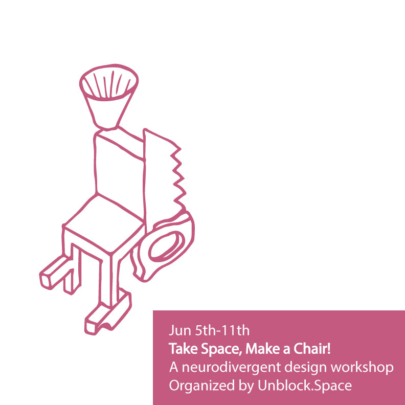 take space, make a chair.