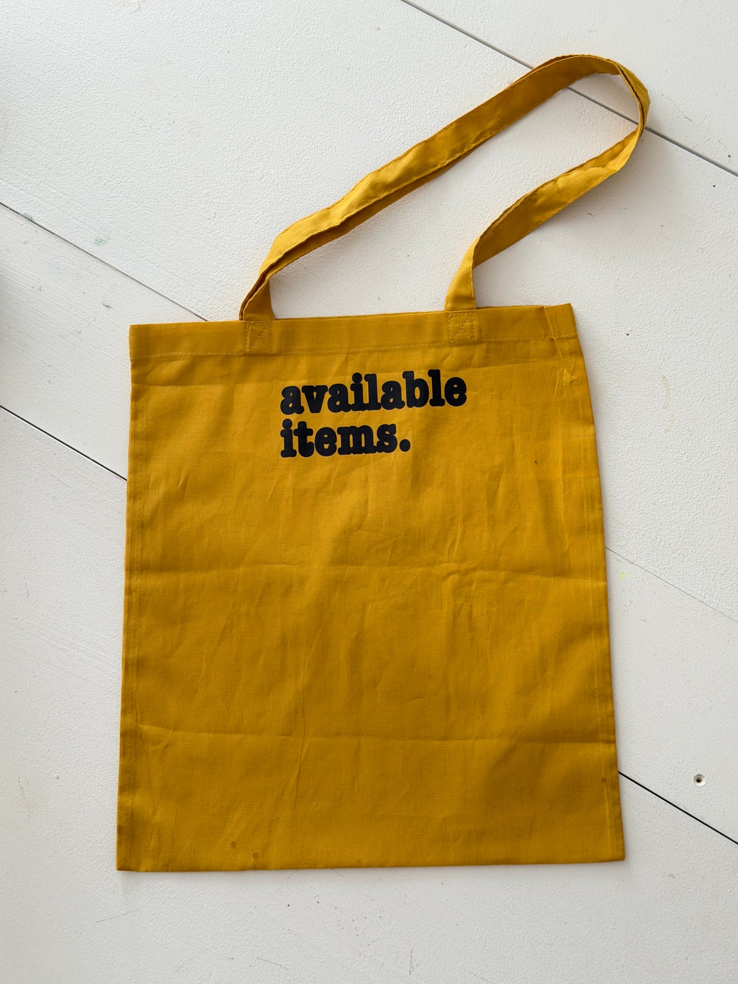 'Don't Sit on Me' exhibition tote