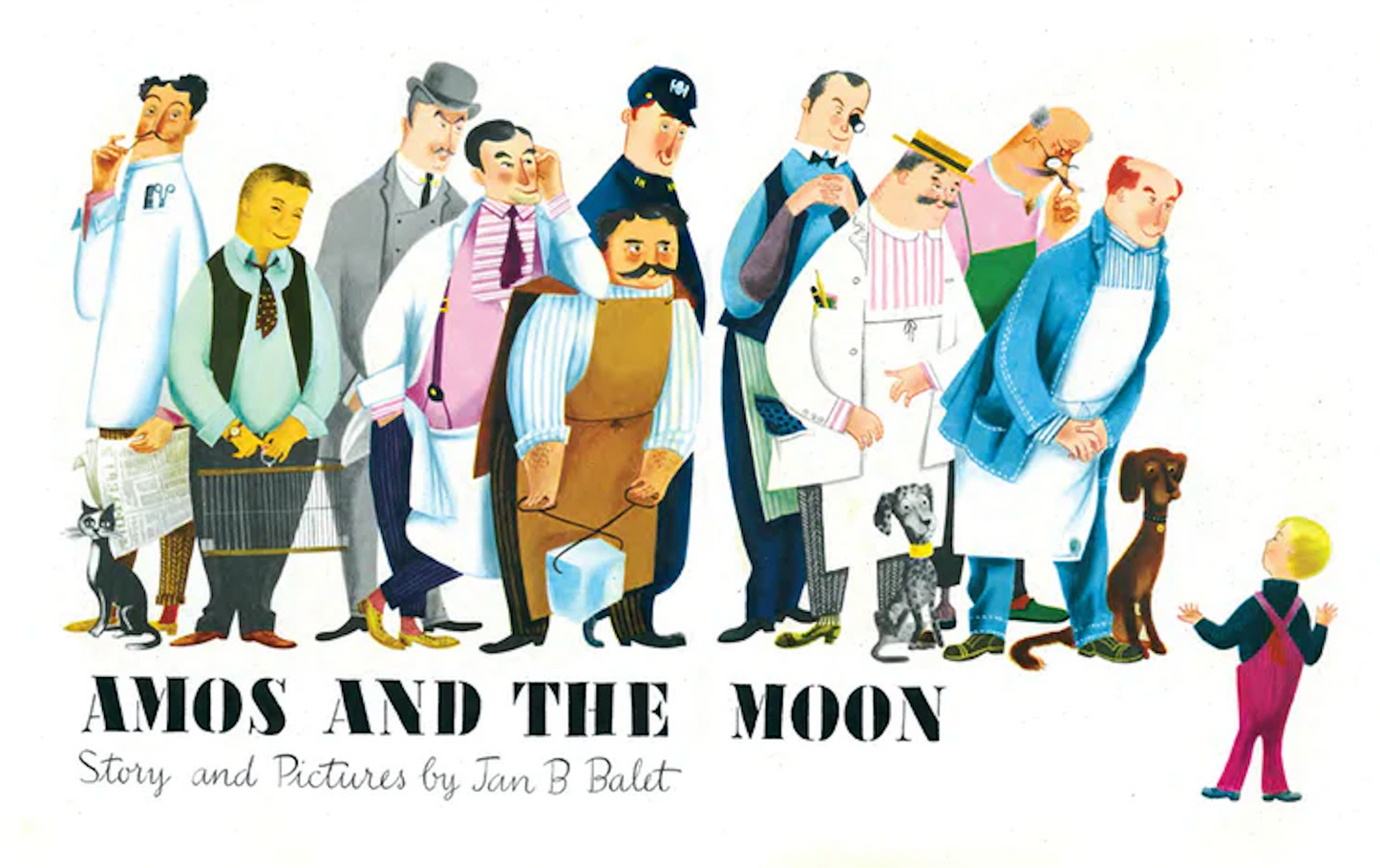 Amos and the Moon by Jan Balet