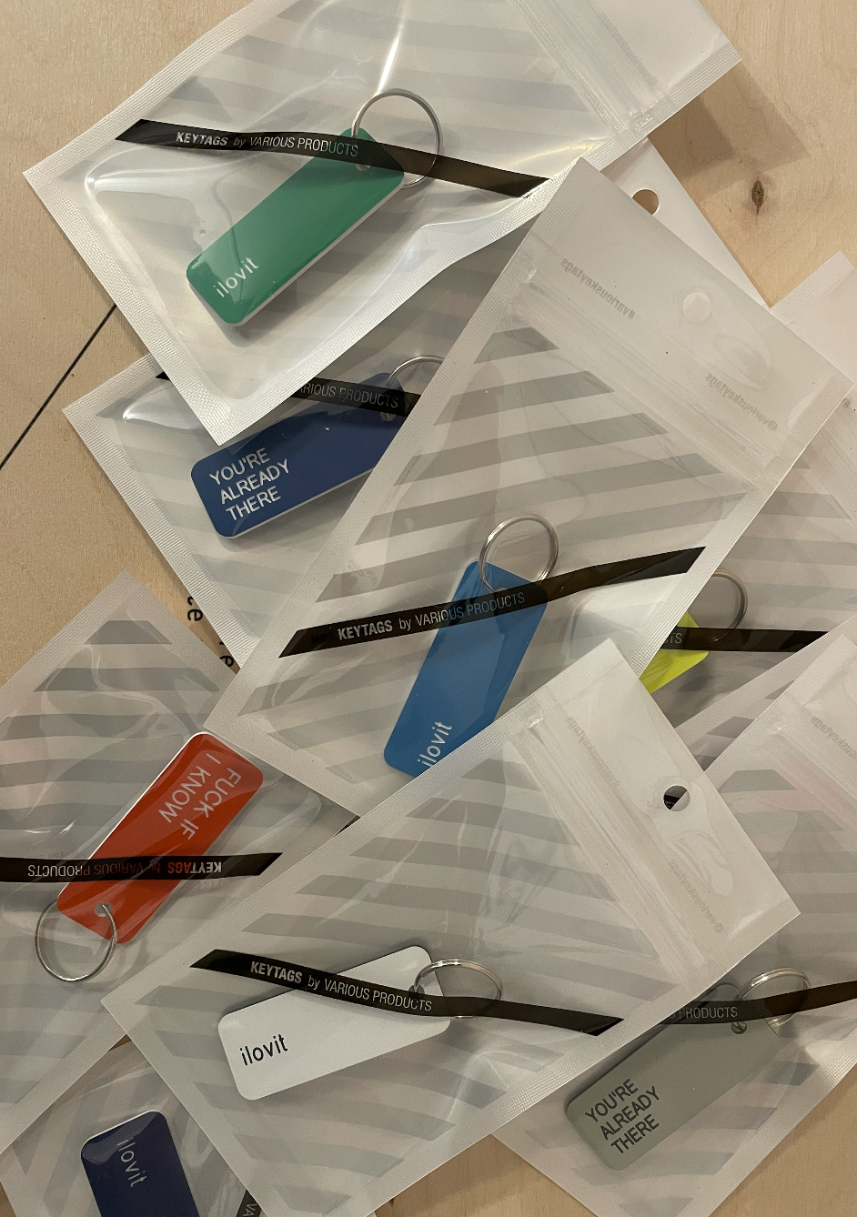 various keytags