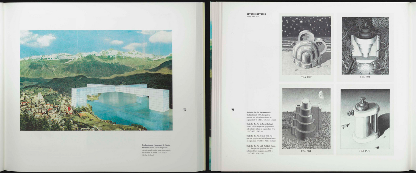 changing of the avant garde, visionary architecture drawings