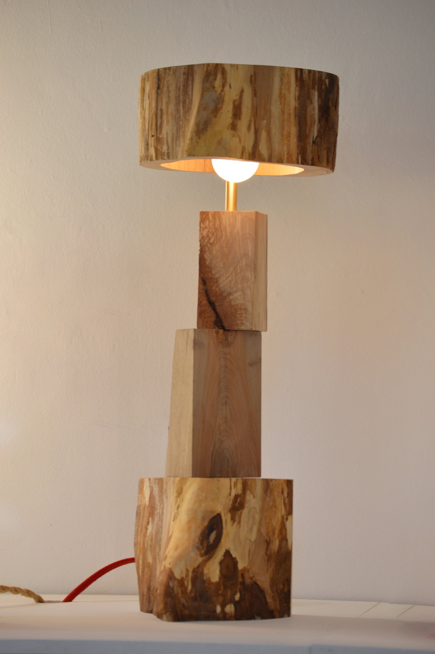 Maple Table Lamp by Huy Bui