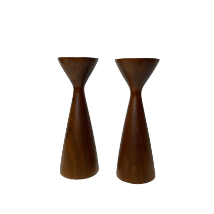 Danish Candlesticks Pair