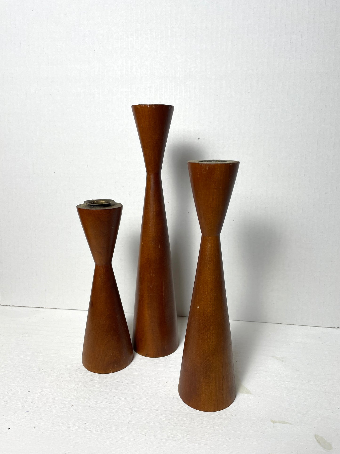 Danish Candlesticks 3-piece Set