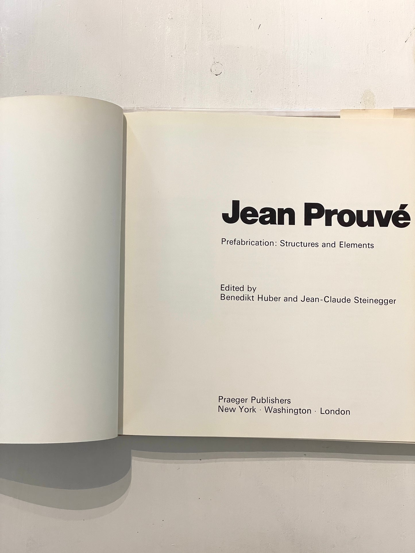 Jean Prouvé, Prefabrication: Structures and Elements