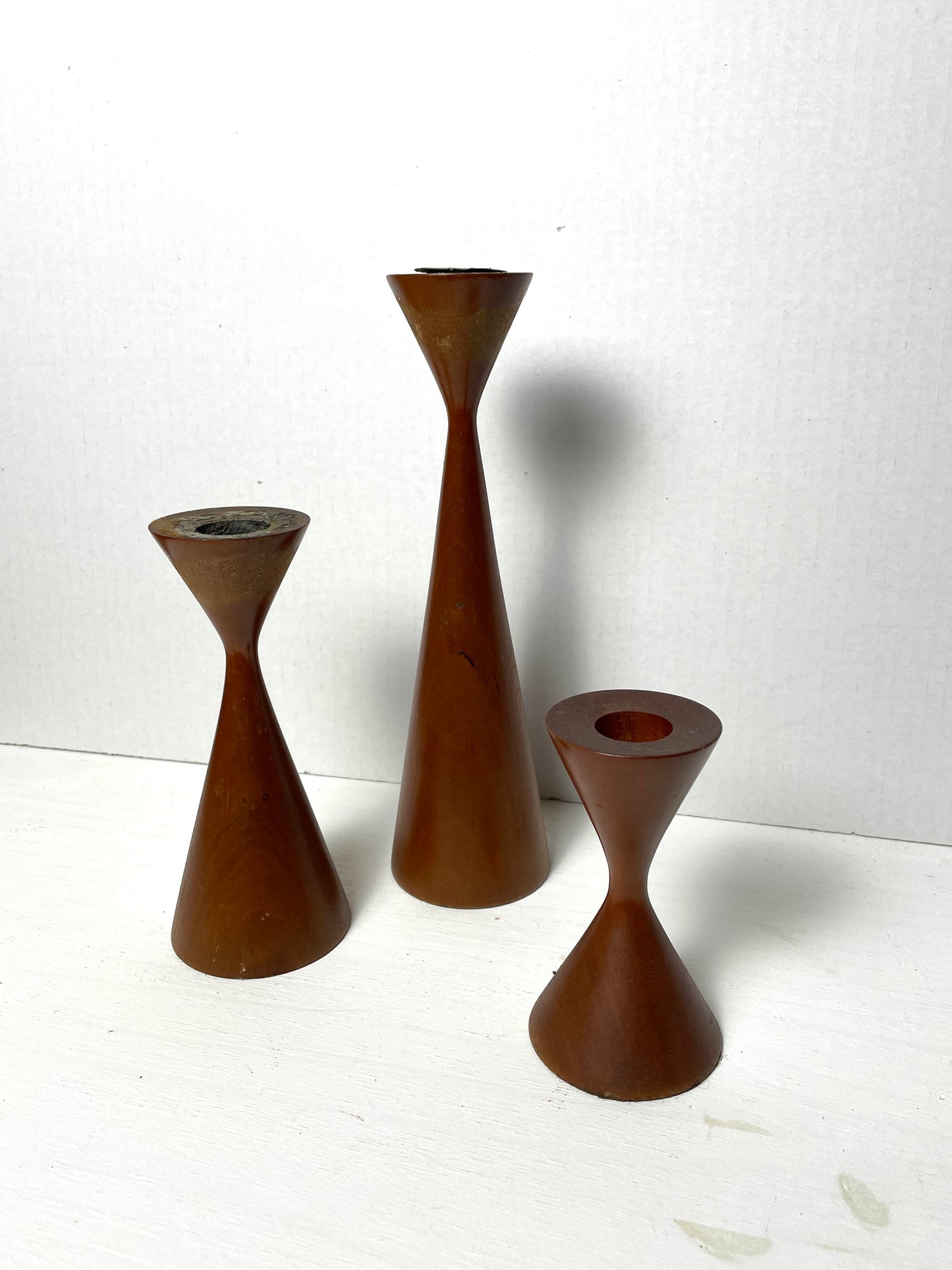 Danish Candlesticks 3-piece Set