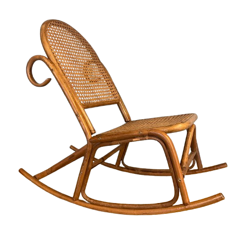 Children's Thonet-Style Rocking Chair