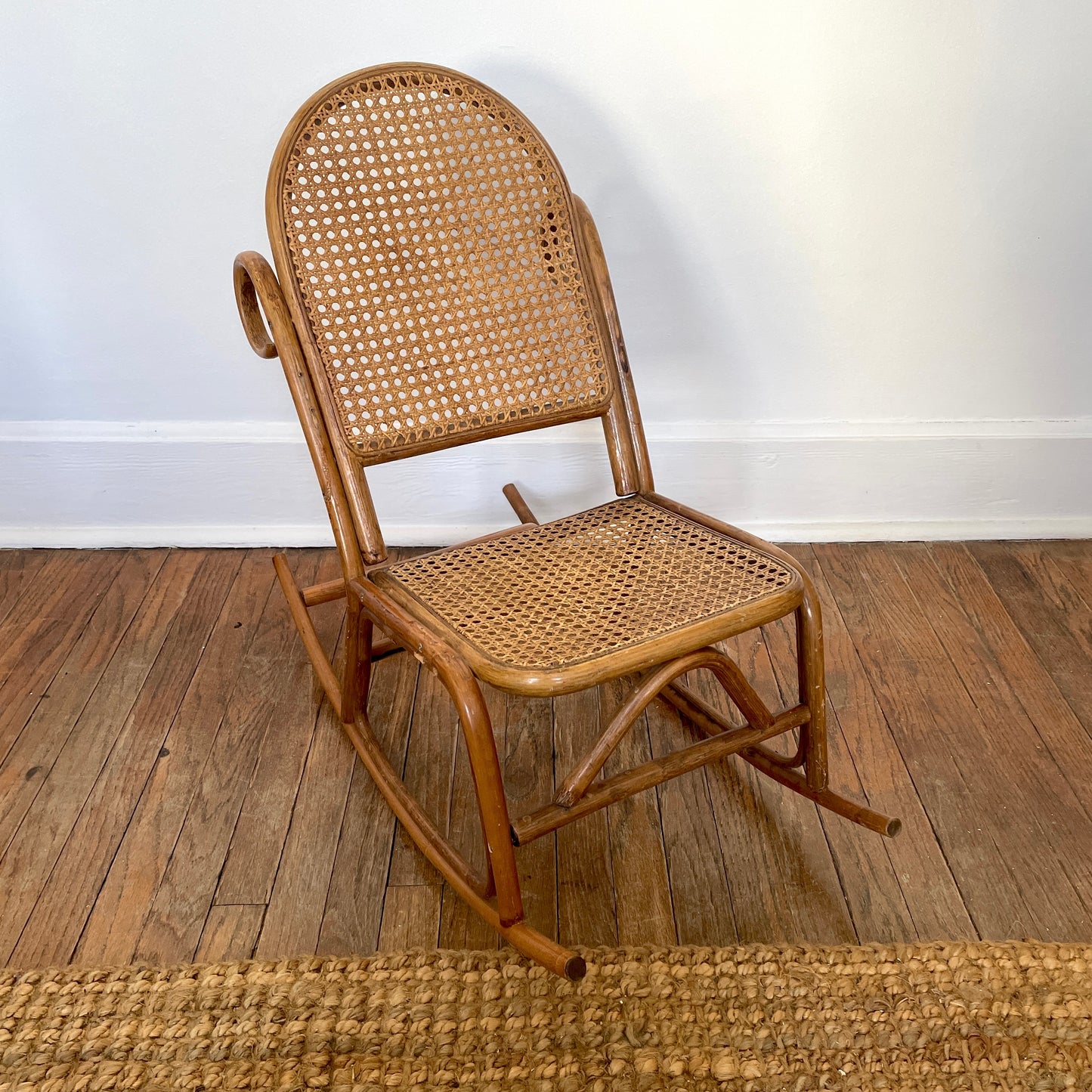 Children's Thonet-Style Rocking Chair