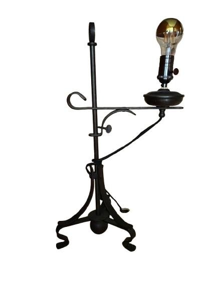 Antique Iron Lamp