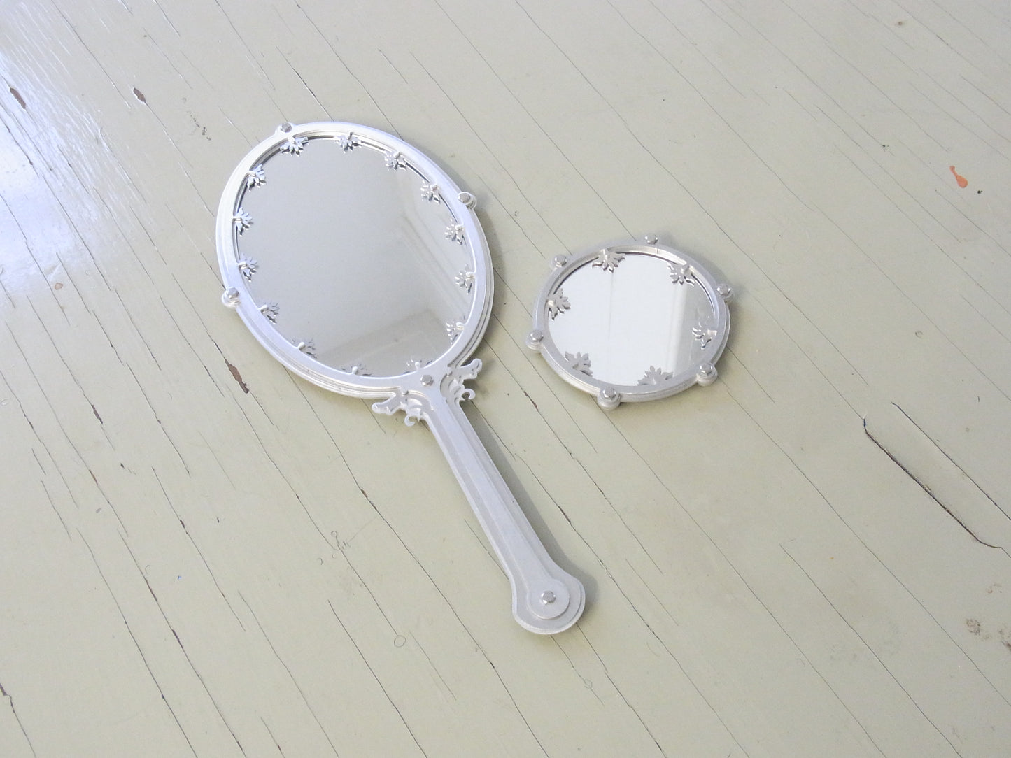 Fleur Hand Mirror by Bechara Maalouf