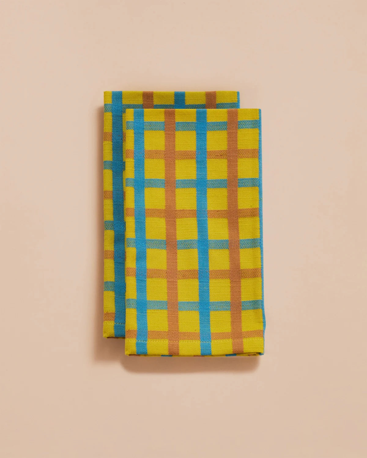 Plaid Napkins by Dusen Dusen