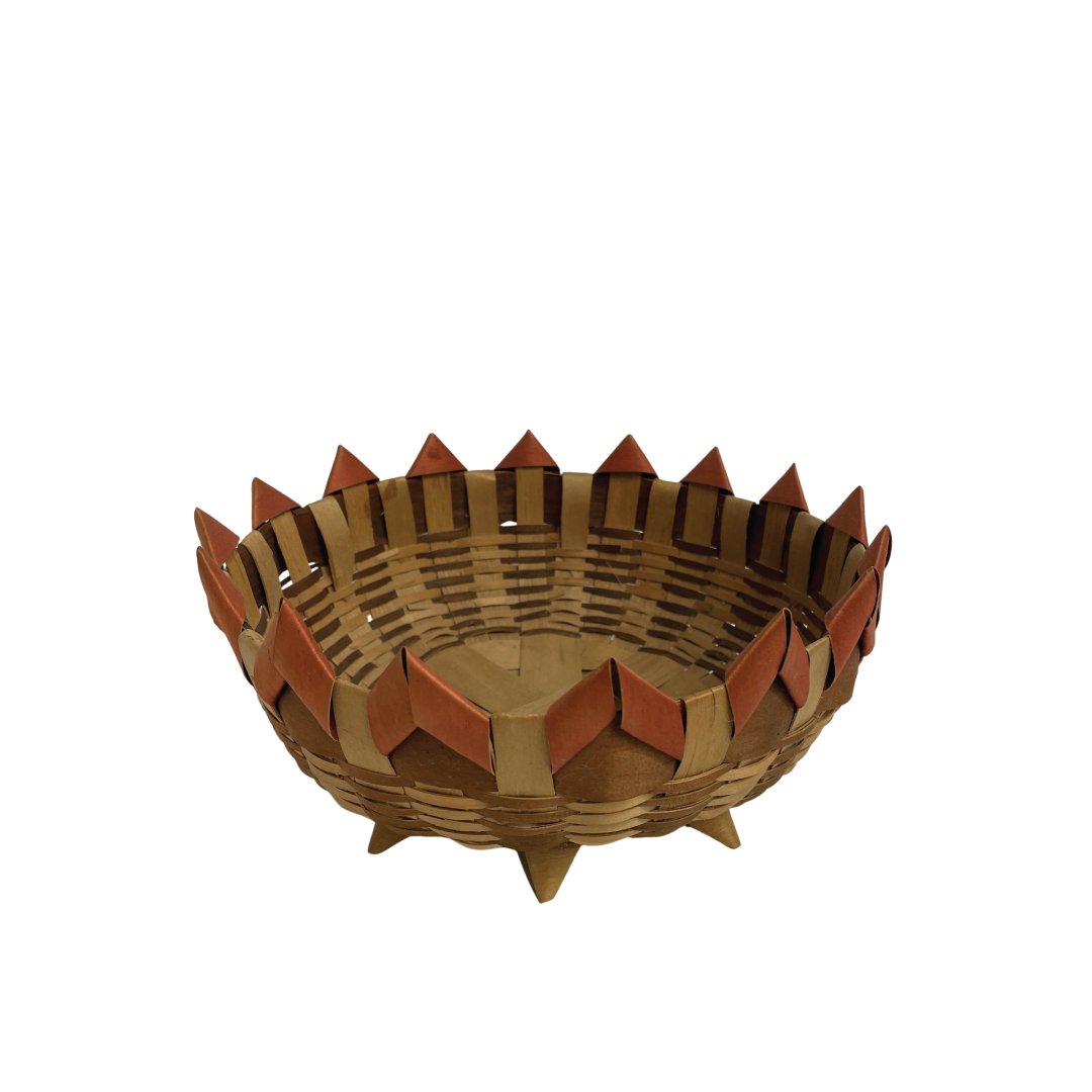 Ho-Chunk Black Ash Splint Basket