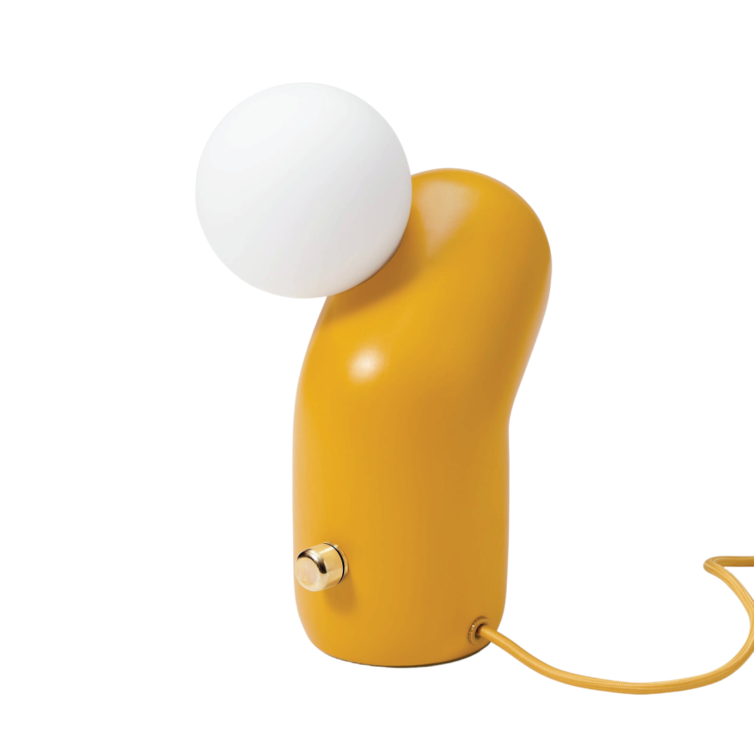 doko lamp, yellow