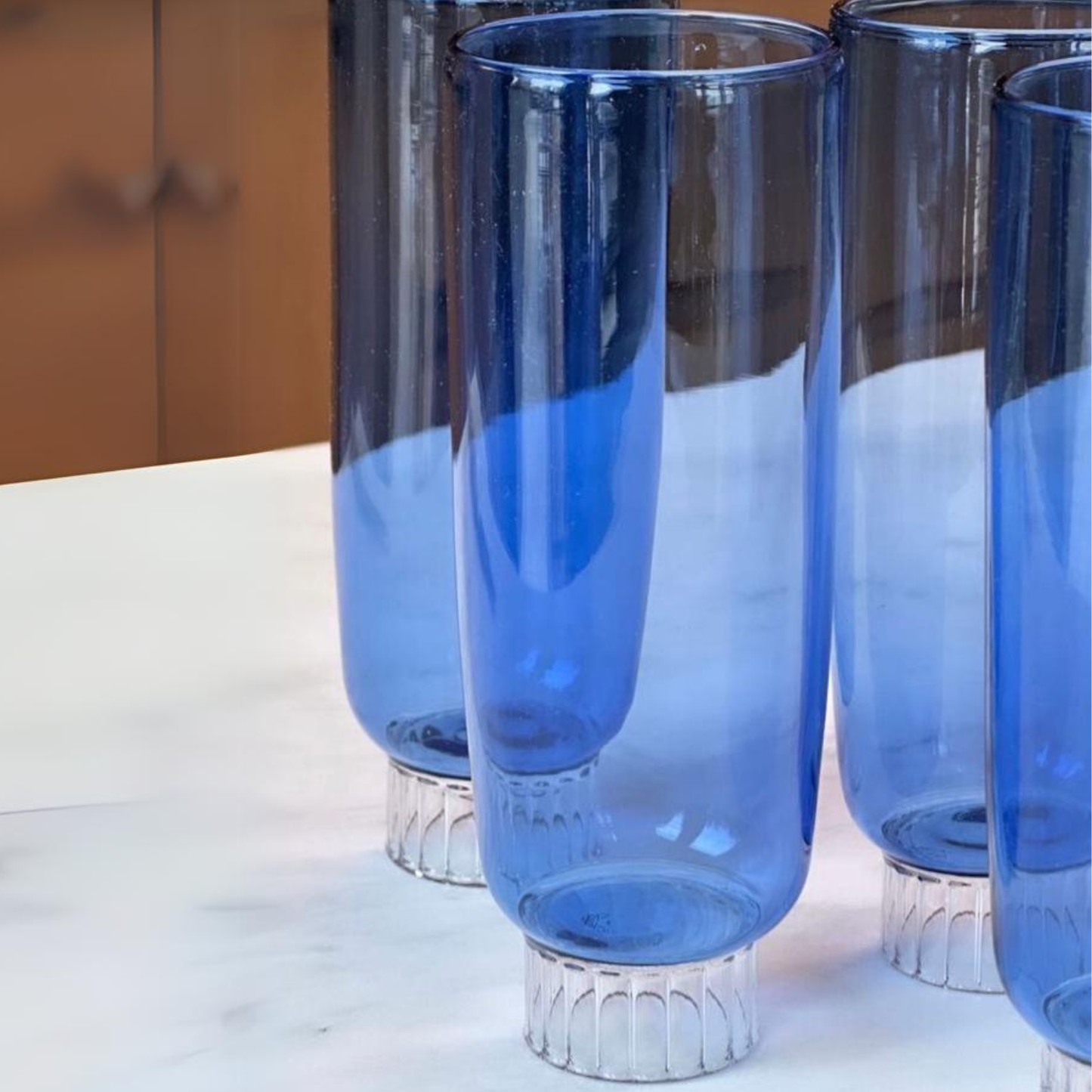 Romantic Champagne Flutes | Set of Four
