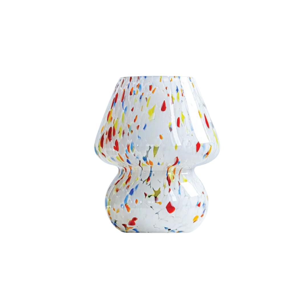 Confetti Mushroom Lamp