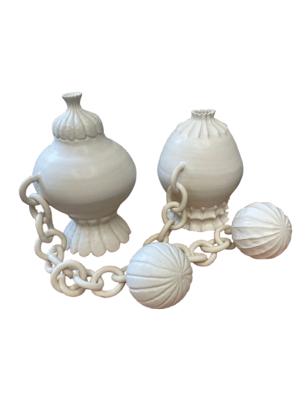 Vessel Ball and Chain by Ori Carlin