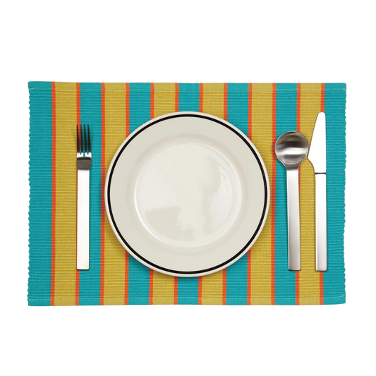 striped placemat set dusen dusen