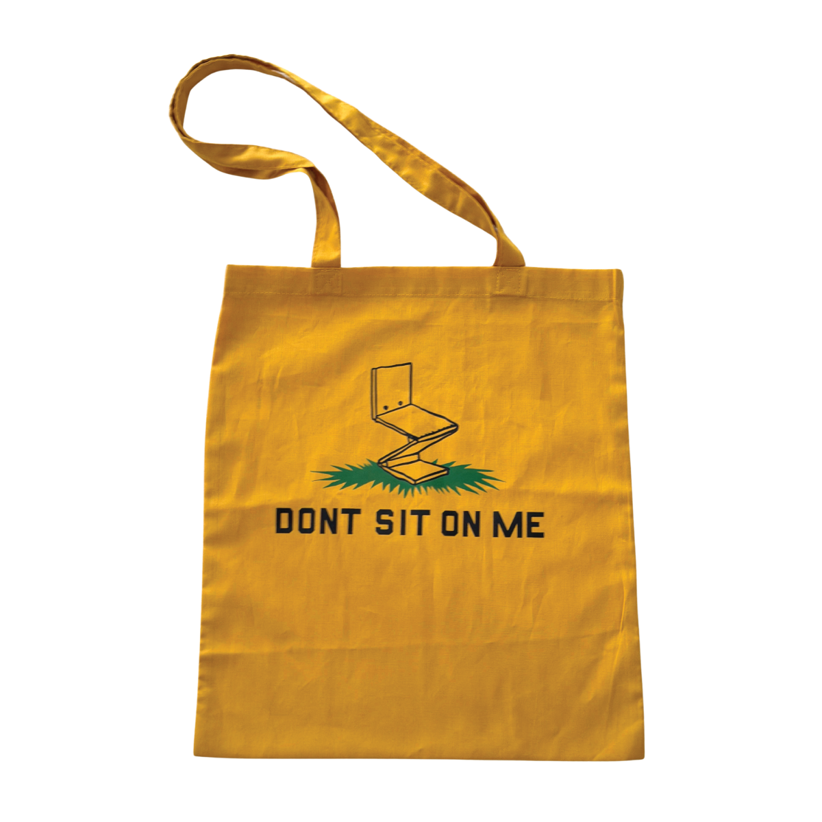 'Don't Sit on Me' exhibition tote