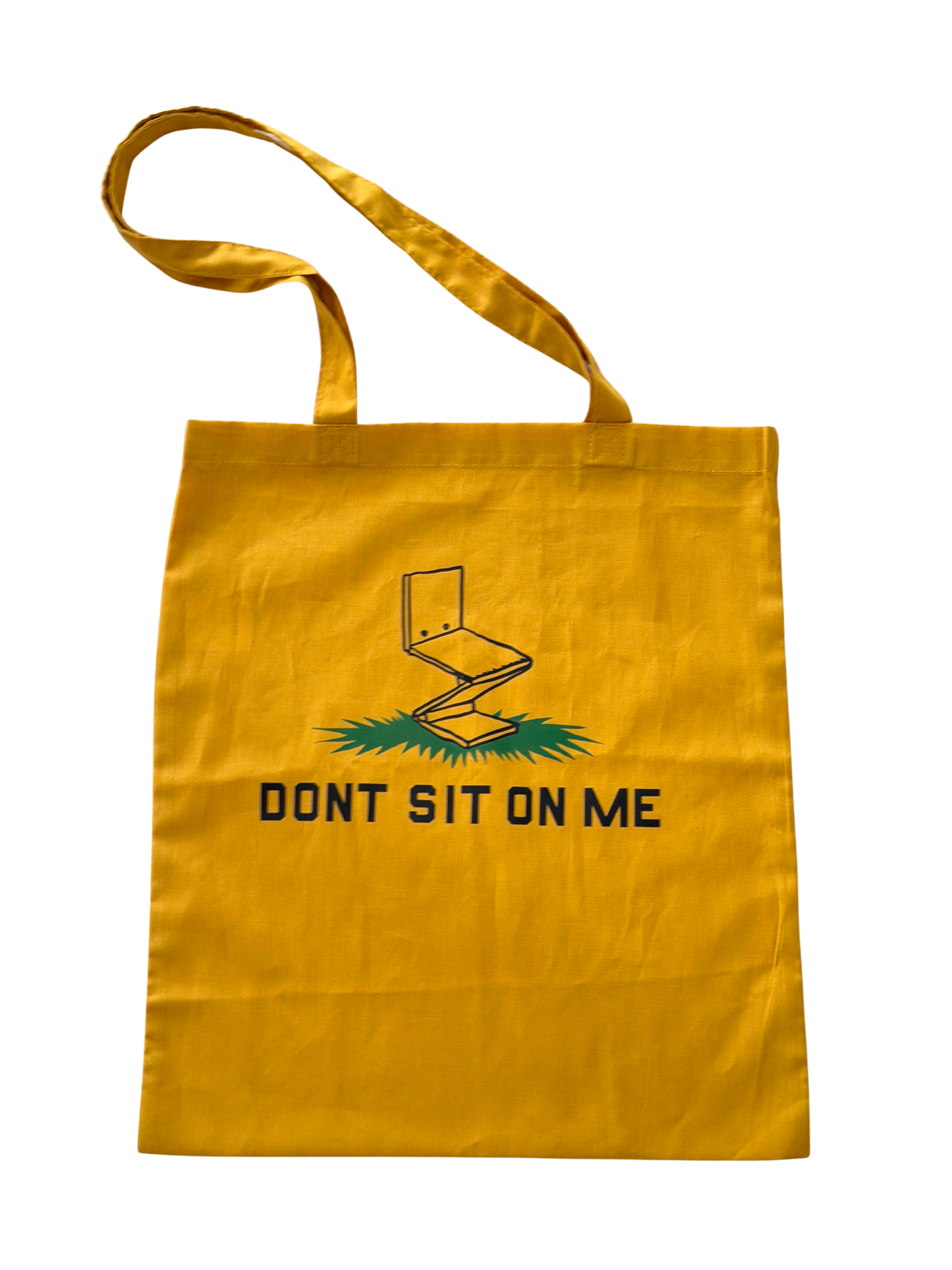 'Don't Sit on Me' exhibition tote