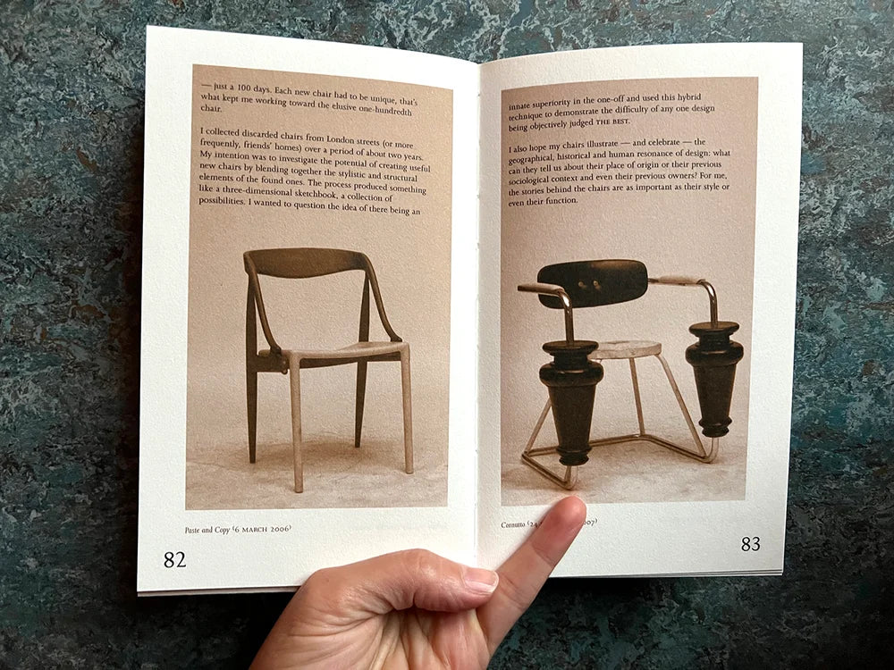 100 chairs in 100 days and its 100 ways (5th edition, 5th size) — martino gamper
