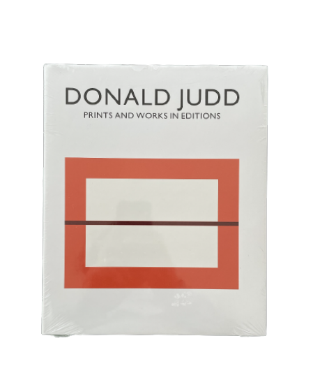 donald judd, prints and works in edition