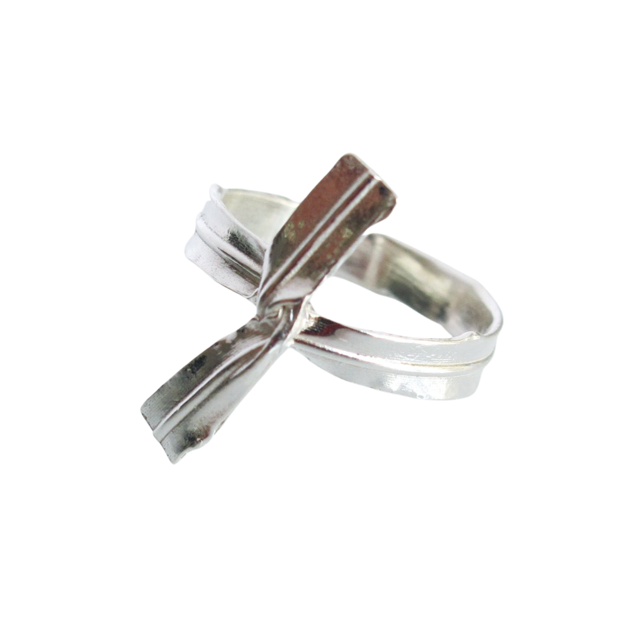 Sterling Twist Tie Ring by E for Effort – availableitems